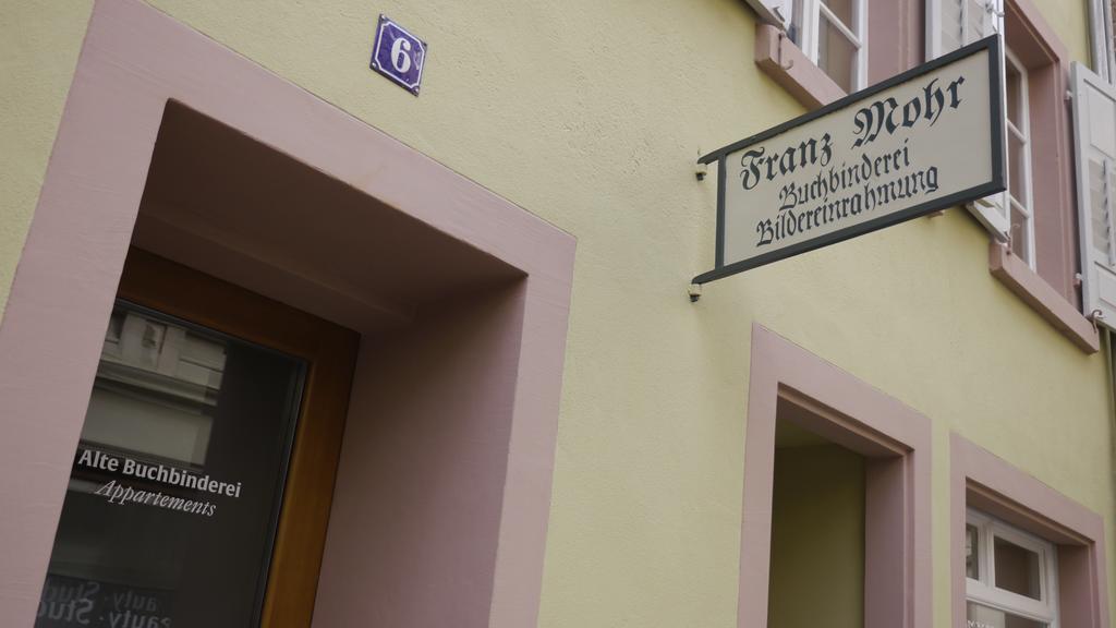 Alte Buchbinderei Apartments Baden-Bade Exterior foto